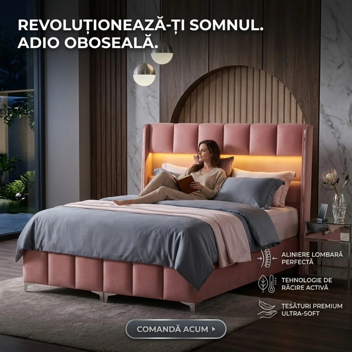 Bedroom furniture advertisement